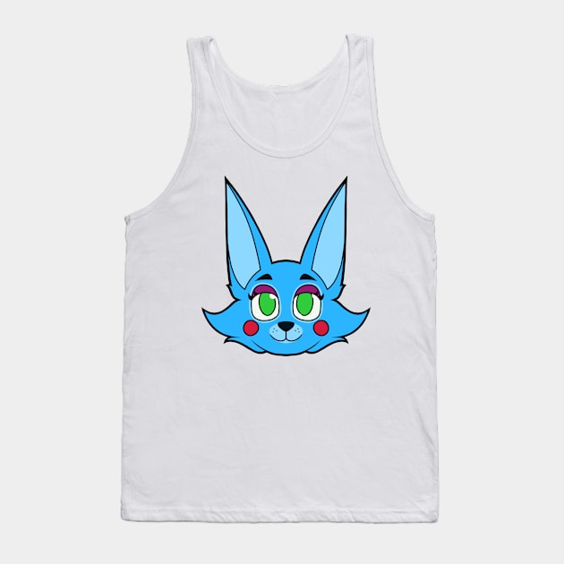 Toy Bonnie - FNaF Tank Top by WhiteRabbitWeirdo